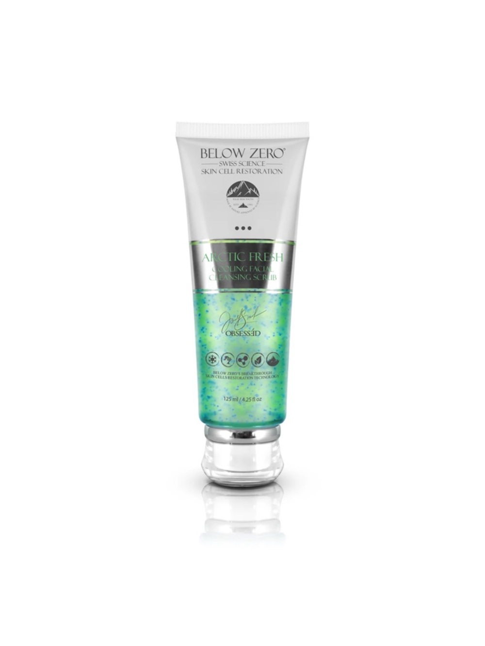 Below Zero Arctic Fresh Cleansing Scrub - Green
